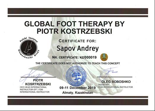 Сапов Андрей Владимирович Юмейхо-терапия